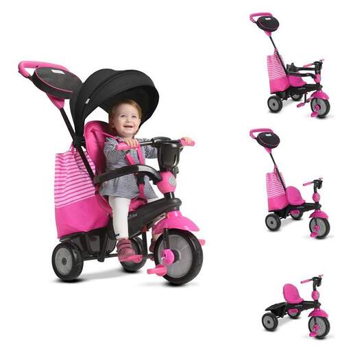 SMART TRIKE tricikl Swing DLX 731641 - rozi