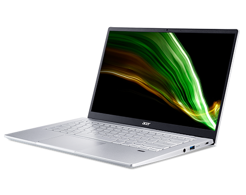 Laptop Acer Swift 3 NX.AB1EX.00S, 14 FHD IPS, AMD Ryzen 5 5500U, 16GB RAM, 512GB PCIe NVMe SSD, AMD Radeon Graphics, FreeDOS