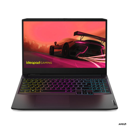 Laptop Lenovo IdeaPad Gaming 3 15ACH6, 82K20131SC, 15,6 FHD IPS 165Hz, AMD Ryzen 5 5600H, 16GB RAM, 512B PCIe NVMe SSD, NVIDIA GeForce RTX 3050 4GB GDDR6