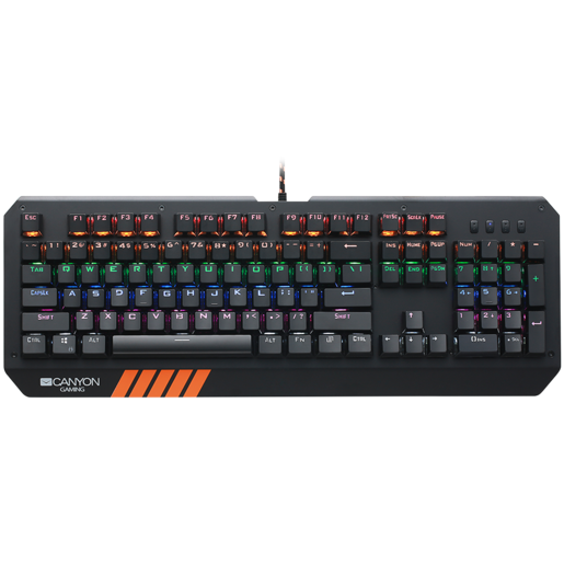 CANYON gaming tastatura Hazard CND-SKB6-US, mehanička, žičana, crna