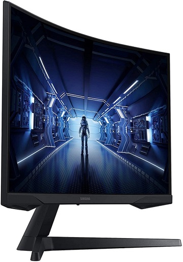 SAMSUNG monitor LC27G55TQWRXEN Odyssey G5, Gaming, WQHD 2560x1440, 27 VA, 250 cd/m2, AMD FreeSync Premium, HDMI, DP, HDR10, 144Hz, 1ms