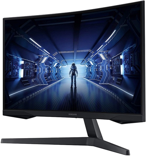 SAMSUNG monitor LC27G55TQWRXEN Odyssey G5, Gaming, WQHD 2560x1440, 27 VA, 250 cd/m2, AMD FreeSync Premium, HDMI, DP, HDR10, 144Hz, 1ms