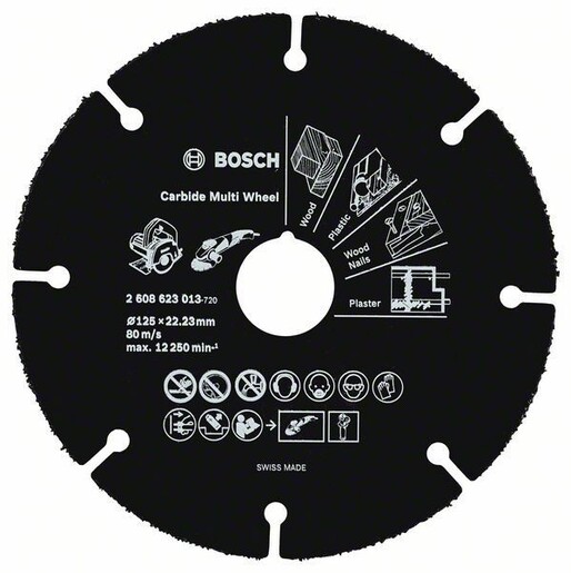 BOSCH Professional ploča rezna multi 125x22,23 mm