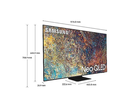 Samsung Neo QLED televizor QE50QN90AATXXH, 4K Ultra HD, Smart TV, Neo Quantum 4K procesor, Quantum HDR 32x, Crni