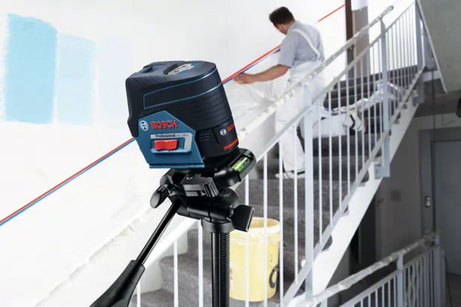 Bosch Professional križni/tačkasti laserski nivelir GCL 2-50 c + RM2