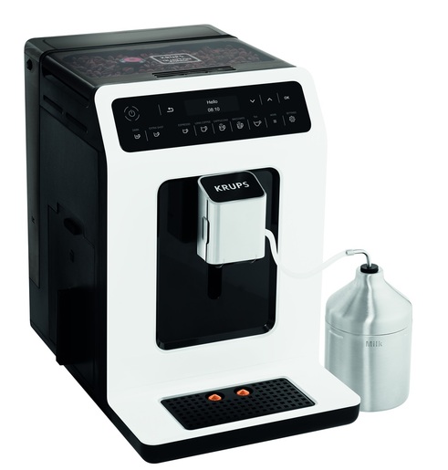 KRUPS aparat za espresso kafu EA891110 Evidence automatski, bijeli