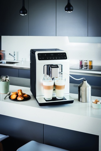 KRUPS aparat za espresso kafu EA891110 Evidence automatski, bijeli