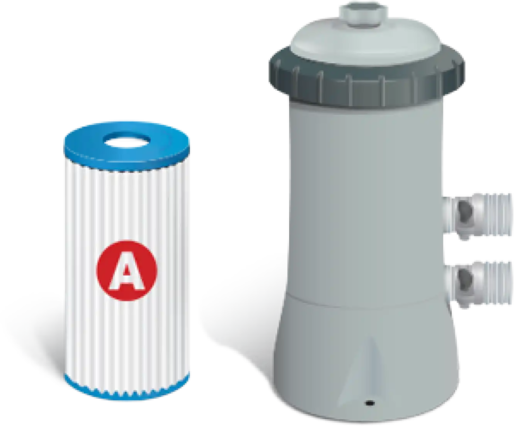 Intex Metal Frame bazen 457 x 122 cm sa pumpom, metalna konstrukcija, merdevine, podloga, prekrivač