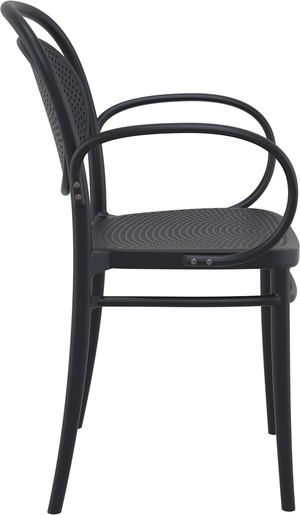 SIESTA Marcel XL stolica - crna