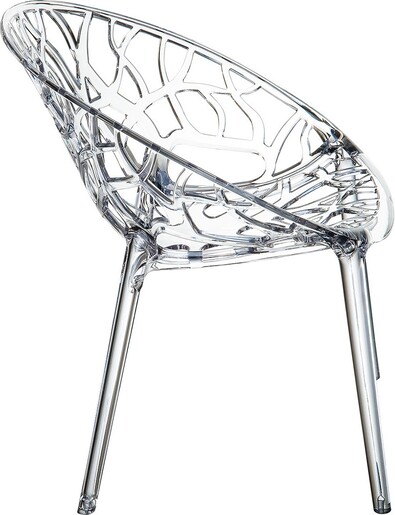 SIESTA Crystal stolica - transparent