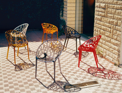 SIESTA Crystal stolica - bijela