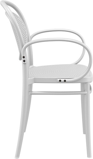 SIESTA Marcel XL stolica - bijela