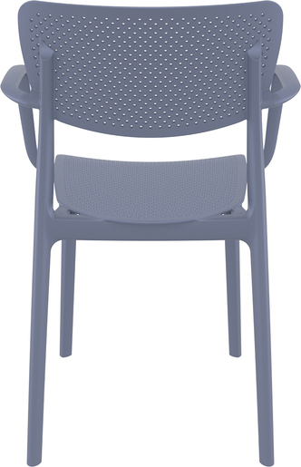 SIESTA Loft stolica - siva