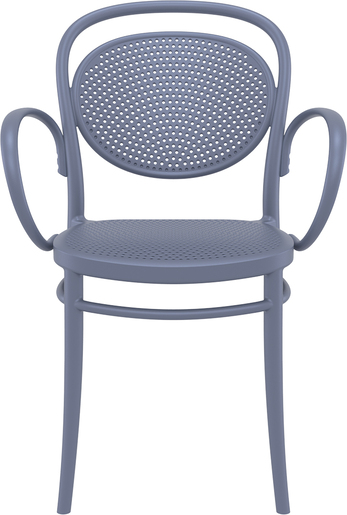 SIESTA Marcel XL stolica - siva