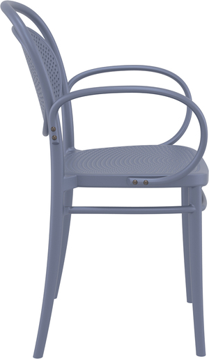 SIESTA Marcel XL stolica - siva