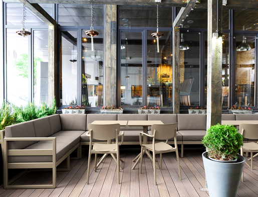 SIESTA Loft stolica - crna