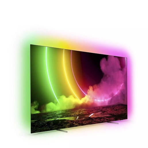 PHILIPS OLED televizor 65OLED706/12 4K Ultra HD, Smart TV, Android TV™ , Ambilight, Quad Core, Sivi