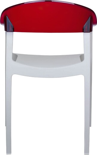 SIESTA Carmen stolica - crveno bijela