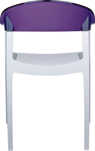 SIESTA Carmen stolica - ljubičasto bijela