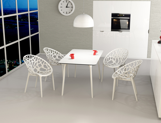 SIESTA Dodo visilica 25 W - transparent bijela