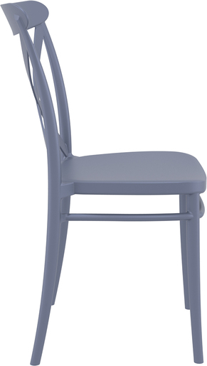 SIESTA Cross stolica - siva