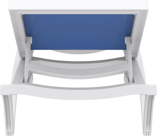 SIESTA Pacific ležaljka - plavo bijela