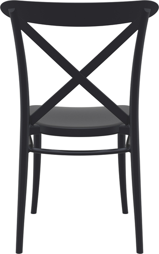 SIESTA Cross stolica - crna