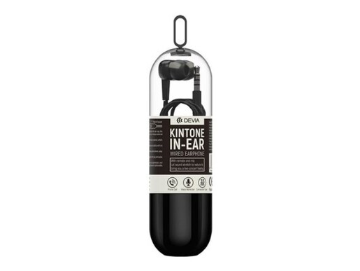 DEVIA Tube slušalice (crna)