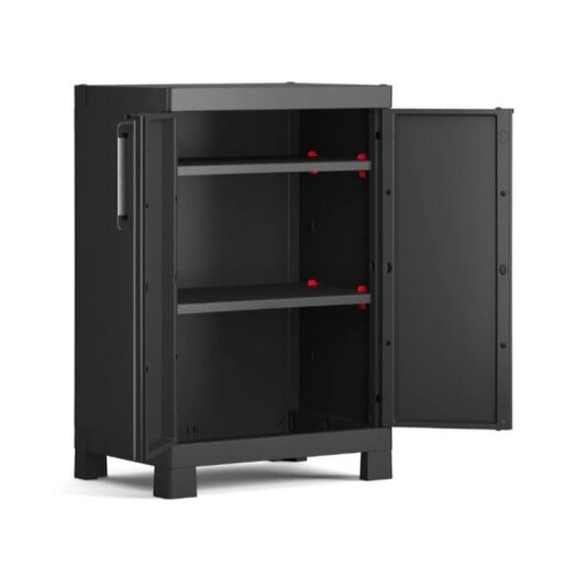 KIS PVC ormar Detroit 65 x 45 x 97 cm / crni - 249799