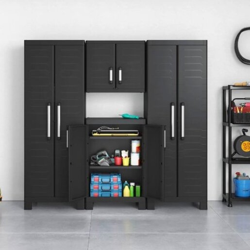 KIS PVC ormar Detroit 65 x 45 x 97 cm / crni - 249799