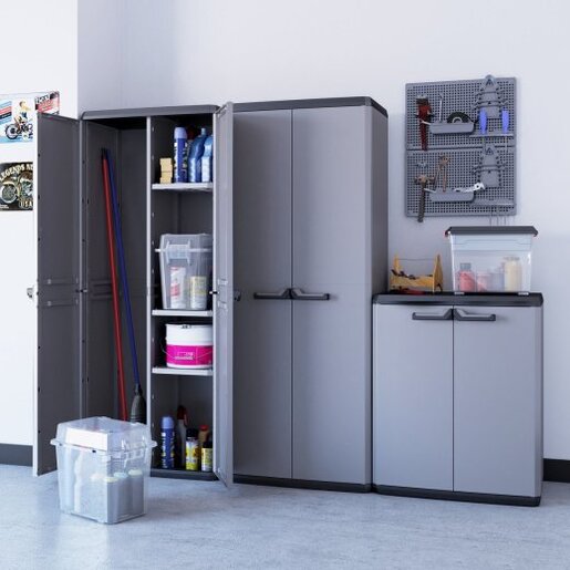 KIS PVC ormar Piu 68 x 39 x 166 cm / siva - 241540