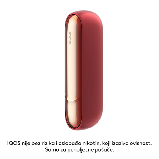 IQOS 3 DUO uređaj, Passion Red