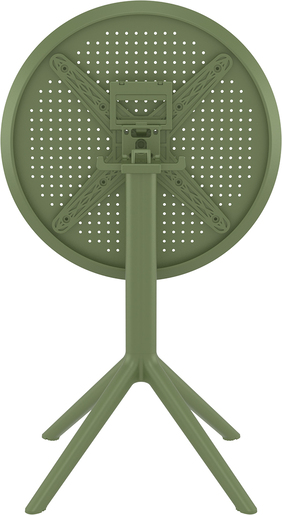 SIESTA Sky sklopivi stol Ø 60 - zeleni