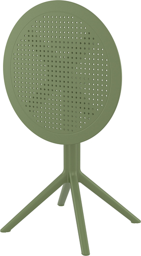 SIESTA Sky sklopivi stol Ø 60 - zeleni