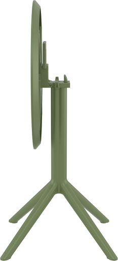 SIESTA Sky sklopivi stol Ø 60 - zeleni