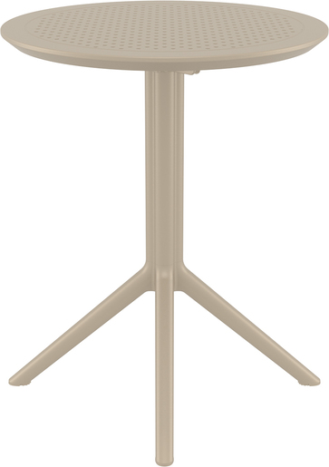 SIESTA Sky sklopivi stol Ø 60 - bež