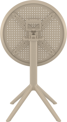 SIESTA Sky sklopivi stol Ø 60 - bež