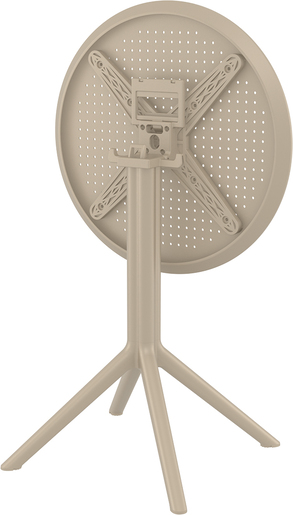 SIESTA Sky sklopivi stol Ø 60 - bež