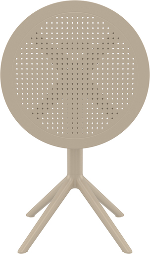 SIESTA Sky sklopivi stol Ø 60 - bež