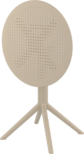 SIESTA Sky sklopivi stol Ø 60 - bež