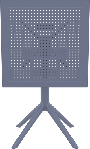 SIESTA Sky sklopivi stol 60 - sivi