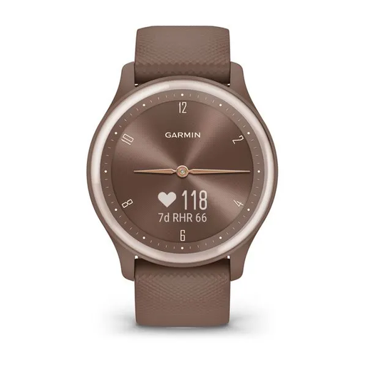 GARMIN Vivomove Sport pametni sat / smeđe kućište / smeđa narukvica