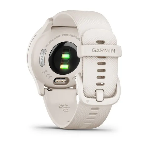 GARMIN Vivomove Sport pametni sat / bijelo kućište / bijela narukvica