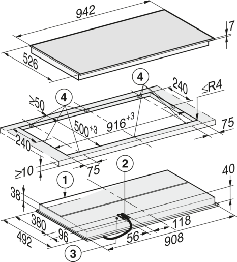 Miele pločaKM 6565 FR