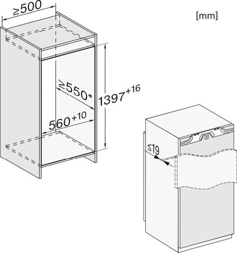 Miele frižider K 7443 D