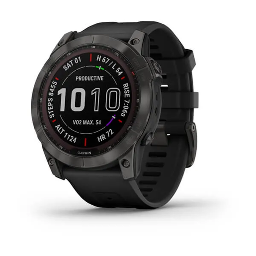 GARMIN Fenix 7X Sapphire Solar Edition / crni