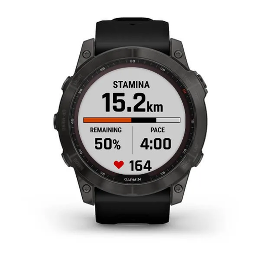 GARMIN Fenix 7X Sapphire Solar Edition / crni