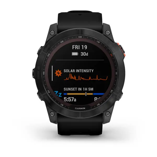 GARMIN Fenix 7X Solar Edition / crni