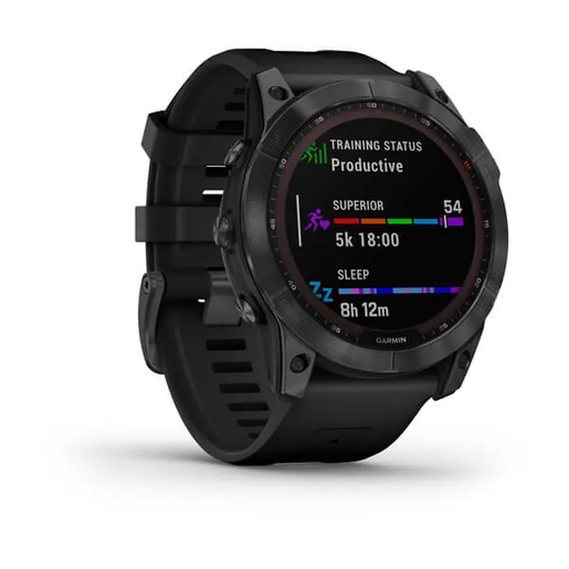 GARMIN Fenix 7X Solar Edition / crni