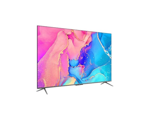 TCL QLED televizor 55C635, 4K Ultra HD, Smart TV, Android, Google TV, 120Hz DLG, ONKYO, HDMI 2.1, Sivi **MODEL 2022**
